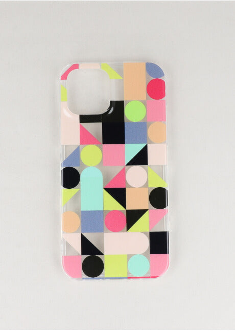 Funda i12 PRO figuras geométricas MULTICOLOR