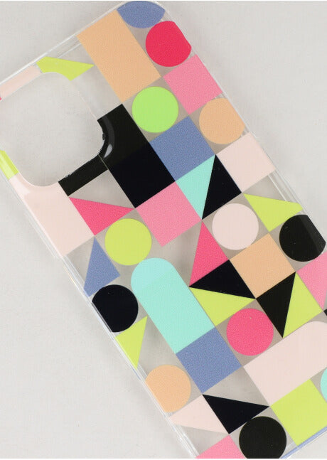 Funda i12 PRO figuras geométricas MULTICOLOR