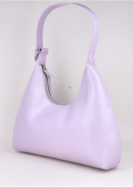 Baguette bag skin effect LILAC