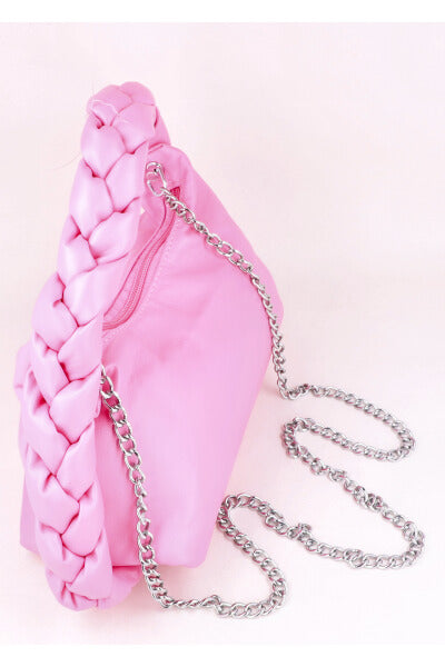 Bolsa Baguette Asa Trenzada ROSA