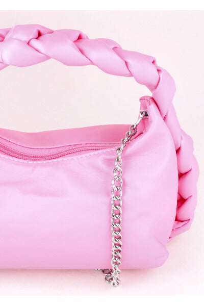 Bolsa Baguette Asa Trenzada ROSA