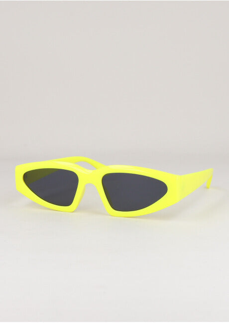 Triangular elongated lenses YELLOW