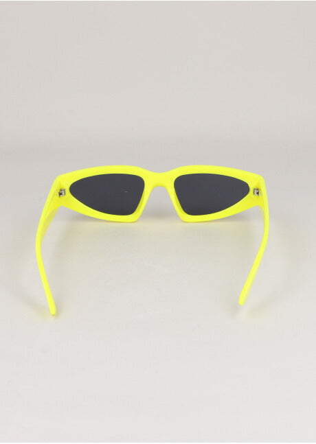 Triangular elongated lenses YELLOW