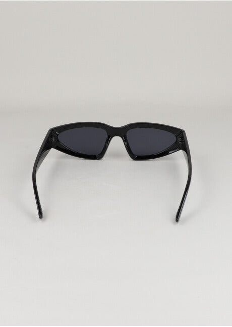 Triangular elongated lenses BLACK