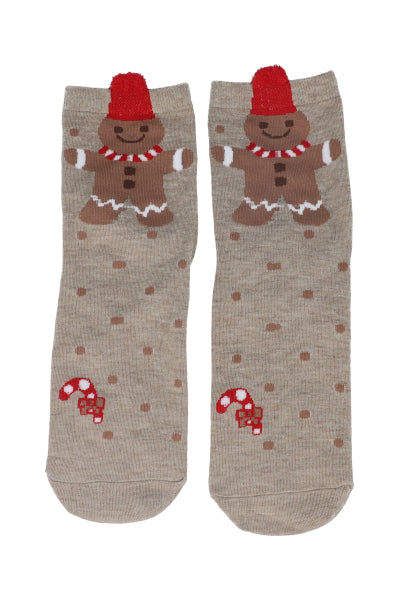 CALCETA FABRIC CHRISTMAS CHARACTER COFFEE