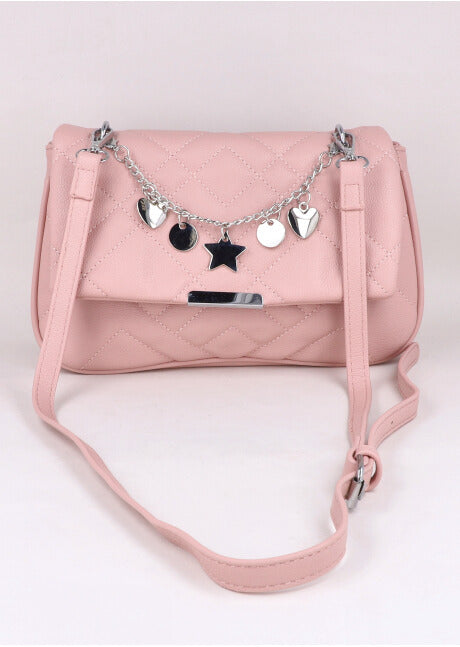 Capitonada Crossbody Bag Founces Blush