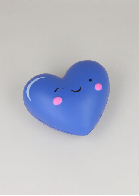 Squishy Happy Heart BLUE