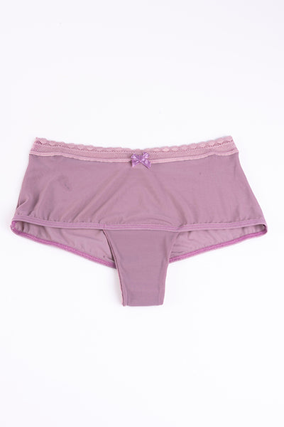 Boxer mesh bies lace MALLOW