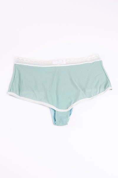 Boxer mesh bies lace MINT