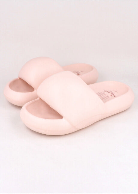 Sandalias slide acolchadas NUDE