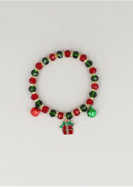 Christmas Charm Bracelet Combo red