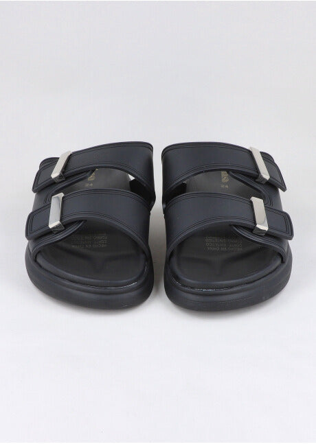 Slide Slid Sandalías Velcro BLACK