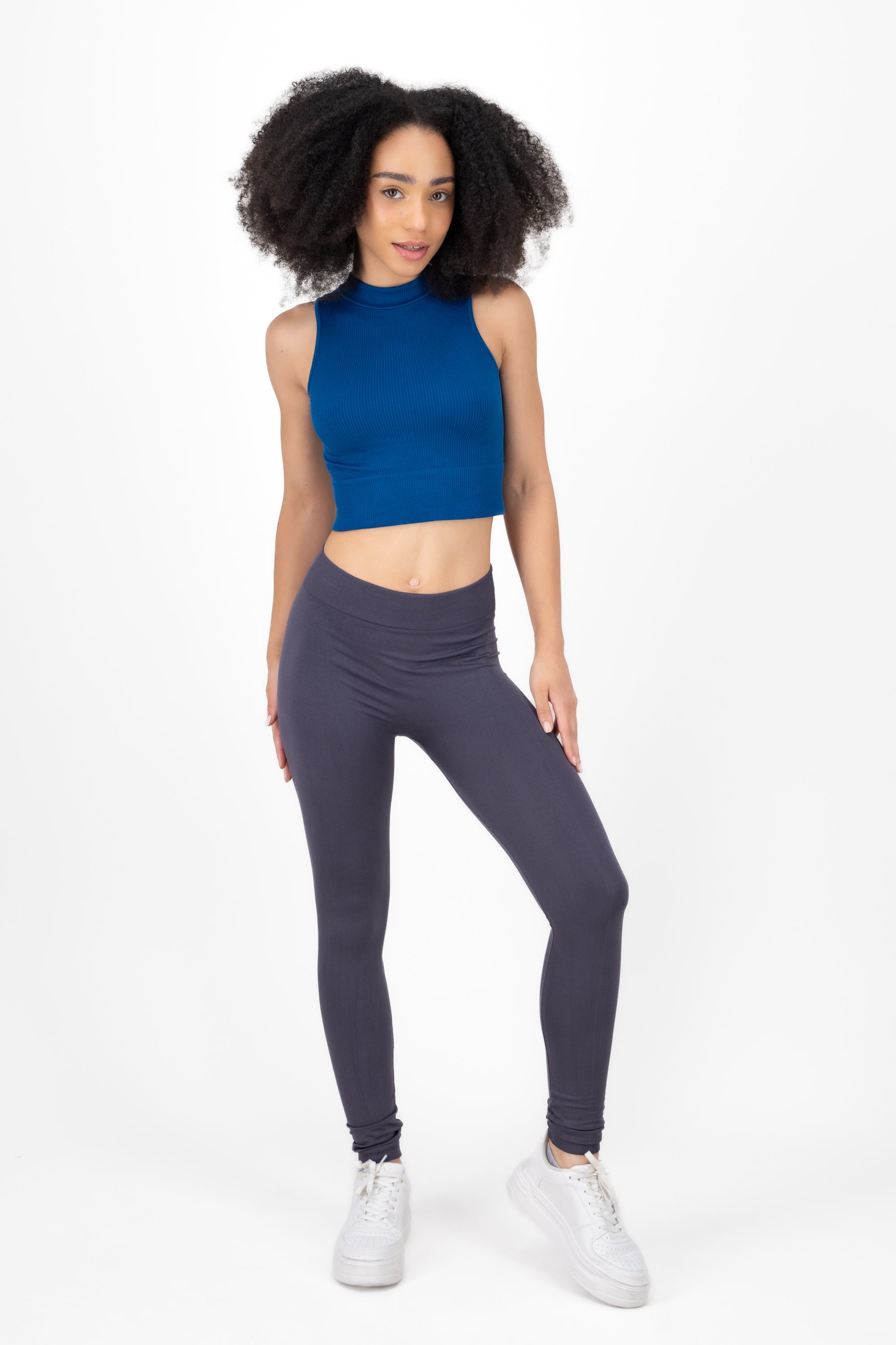 Leggings Seamless Cintura Media HEMATITA