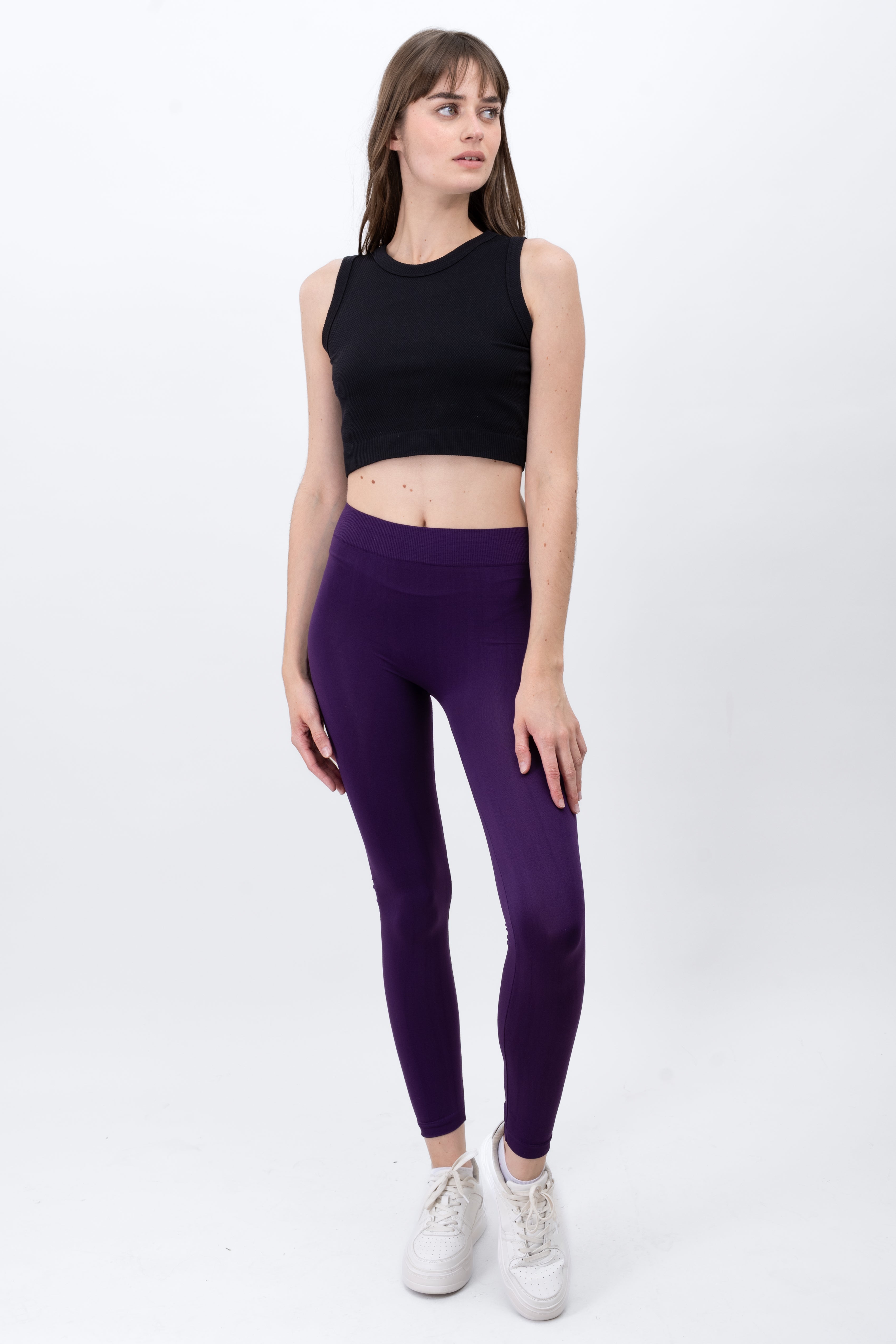 Leggings Seamless Cintura Media UVA