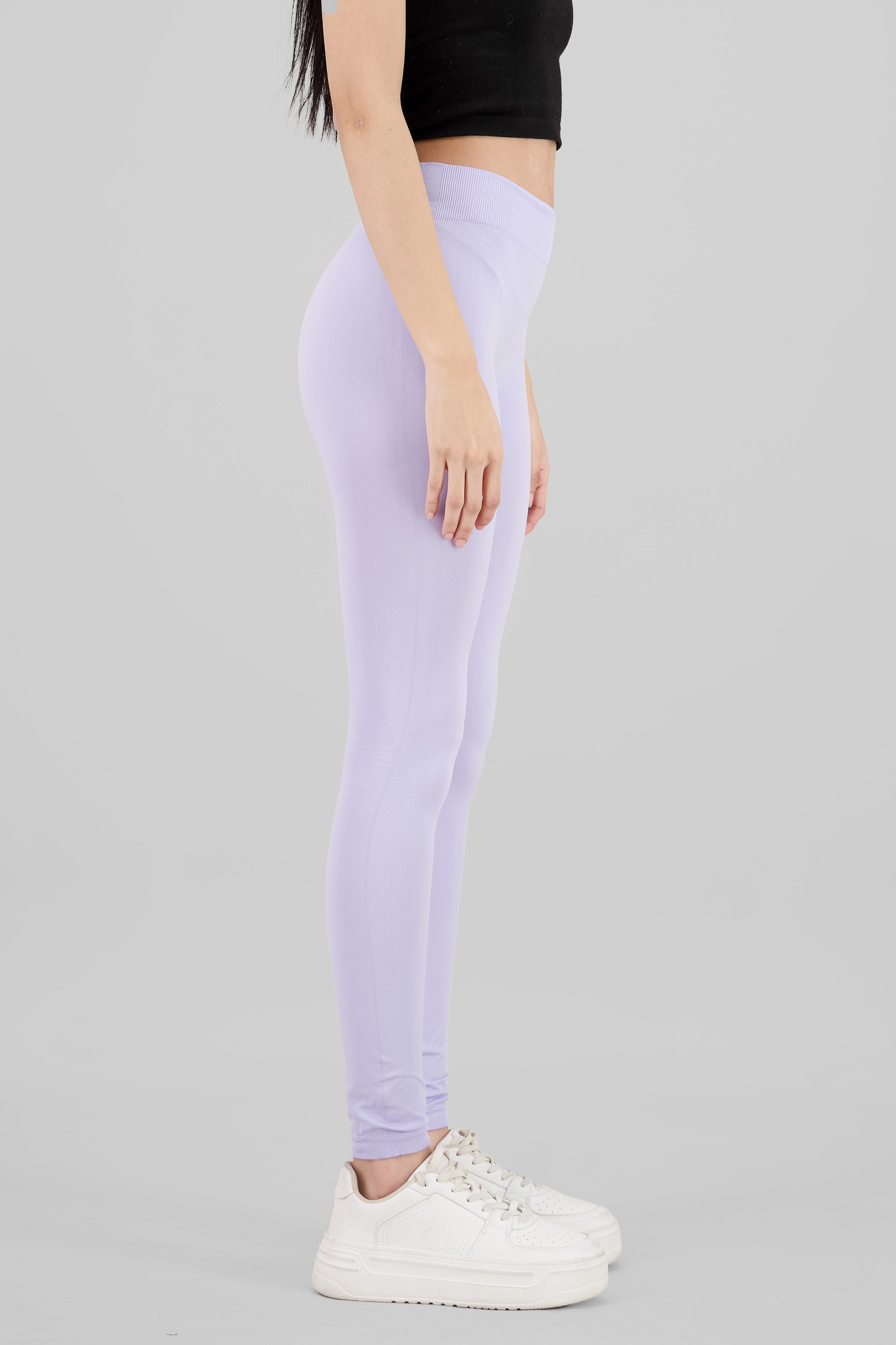 Leggings Seamless Cintura Media LILA