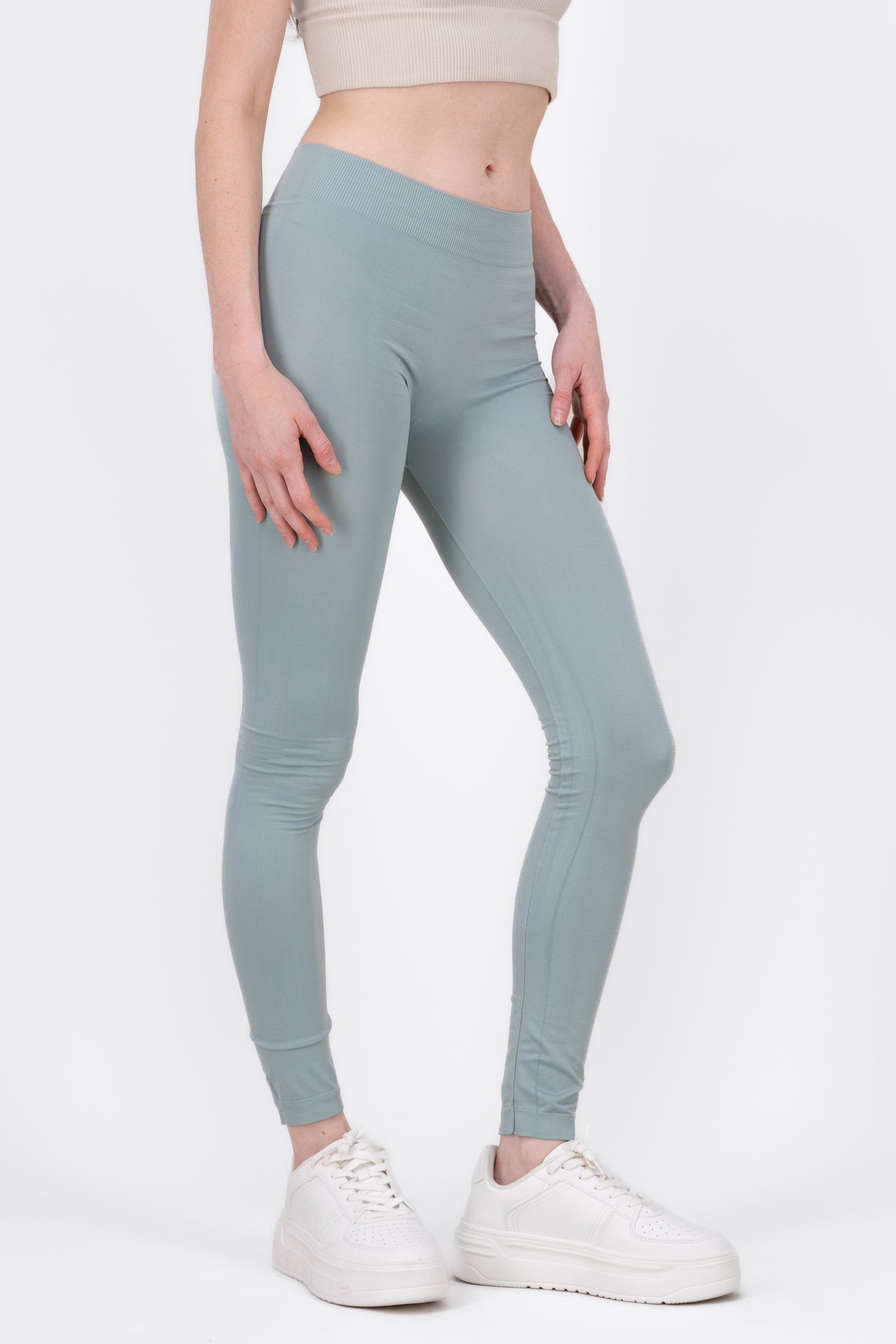 Leggings Seamless Cintura Media SAGE