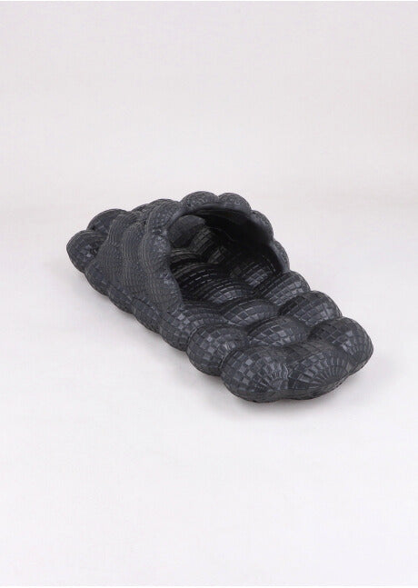 Sandalias slide burbujas NEGRO