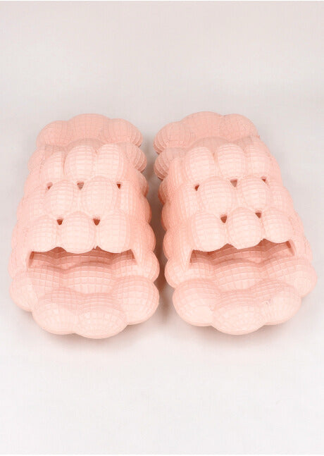 Sandalias slide burbujas ROSA