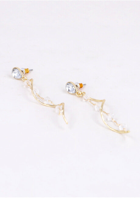 Twist bright earrings GOLD