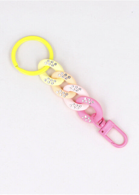 Chain Keychain Briles PINK