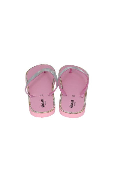 Flip Flops Iridiscentes Brillos ORO ROSA