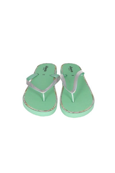 Flip Flops Iridiscentes Brillos VERDE