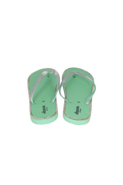 Flip Flops Iridiscentes Brillos VERDE