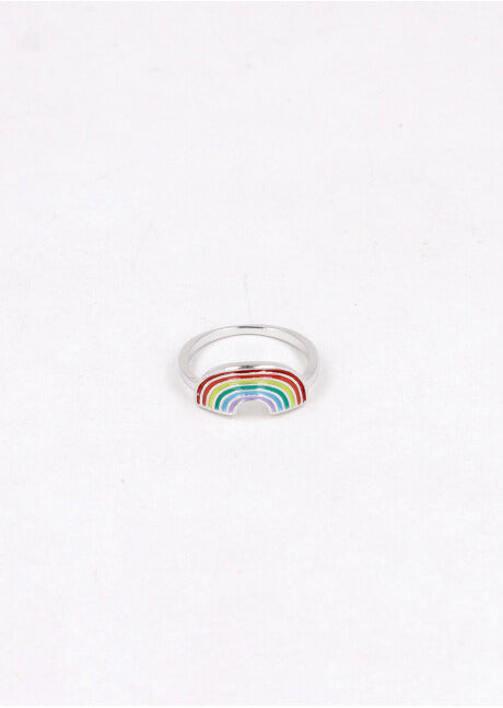 Rainbow ring SILVER