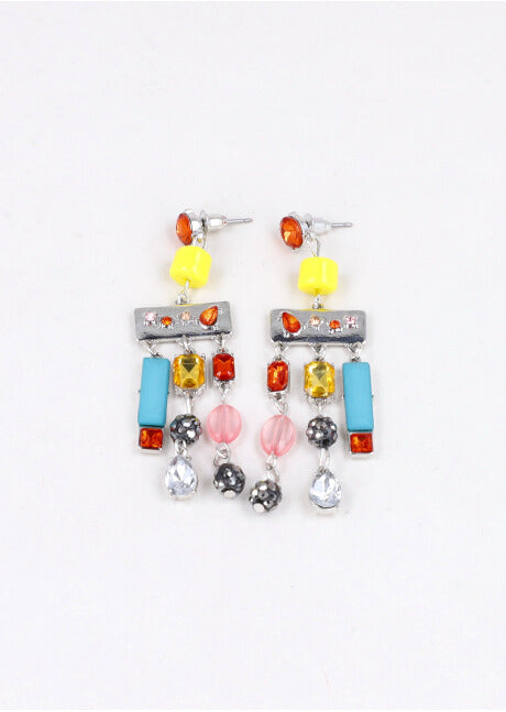 Aretes Formas Beads PLATA