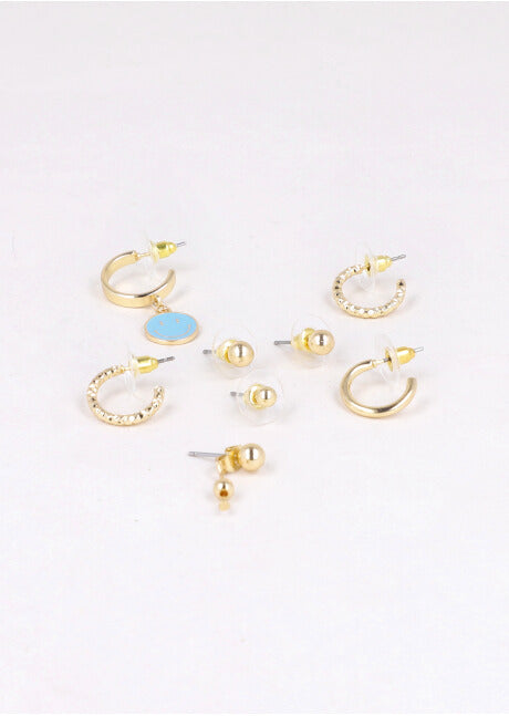 SET 8 EARCUFF CARITA GOLD