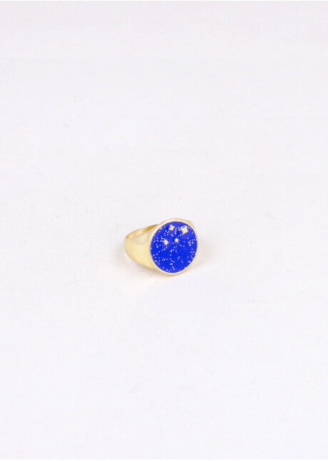 Star circle ring GOLD