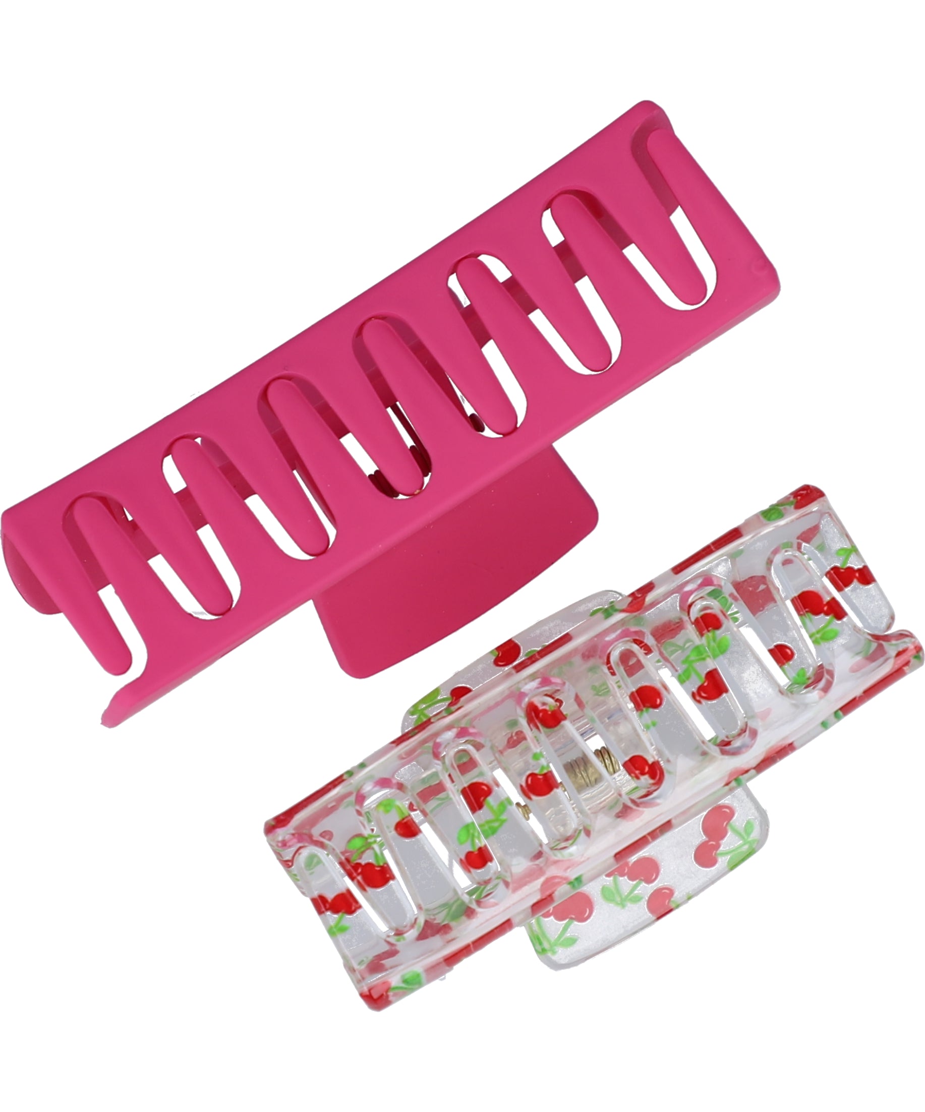 Set 2 Pinzas Rectangular Multidiseño ROSA