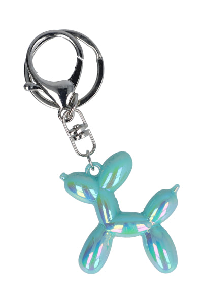 Iridiscent Globe Pug Keychain MINT