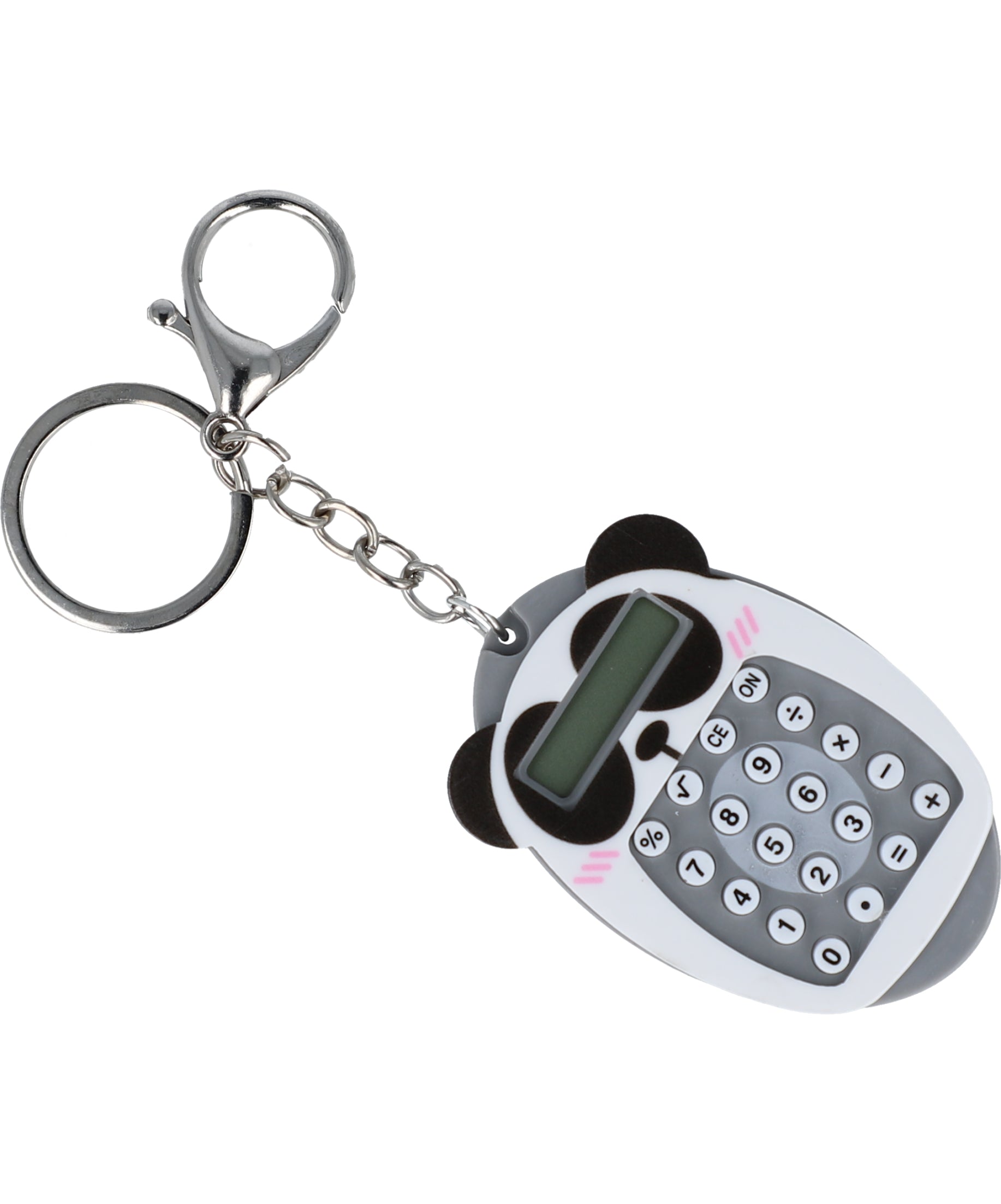 Rabbit calculator keychain WHITE