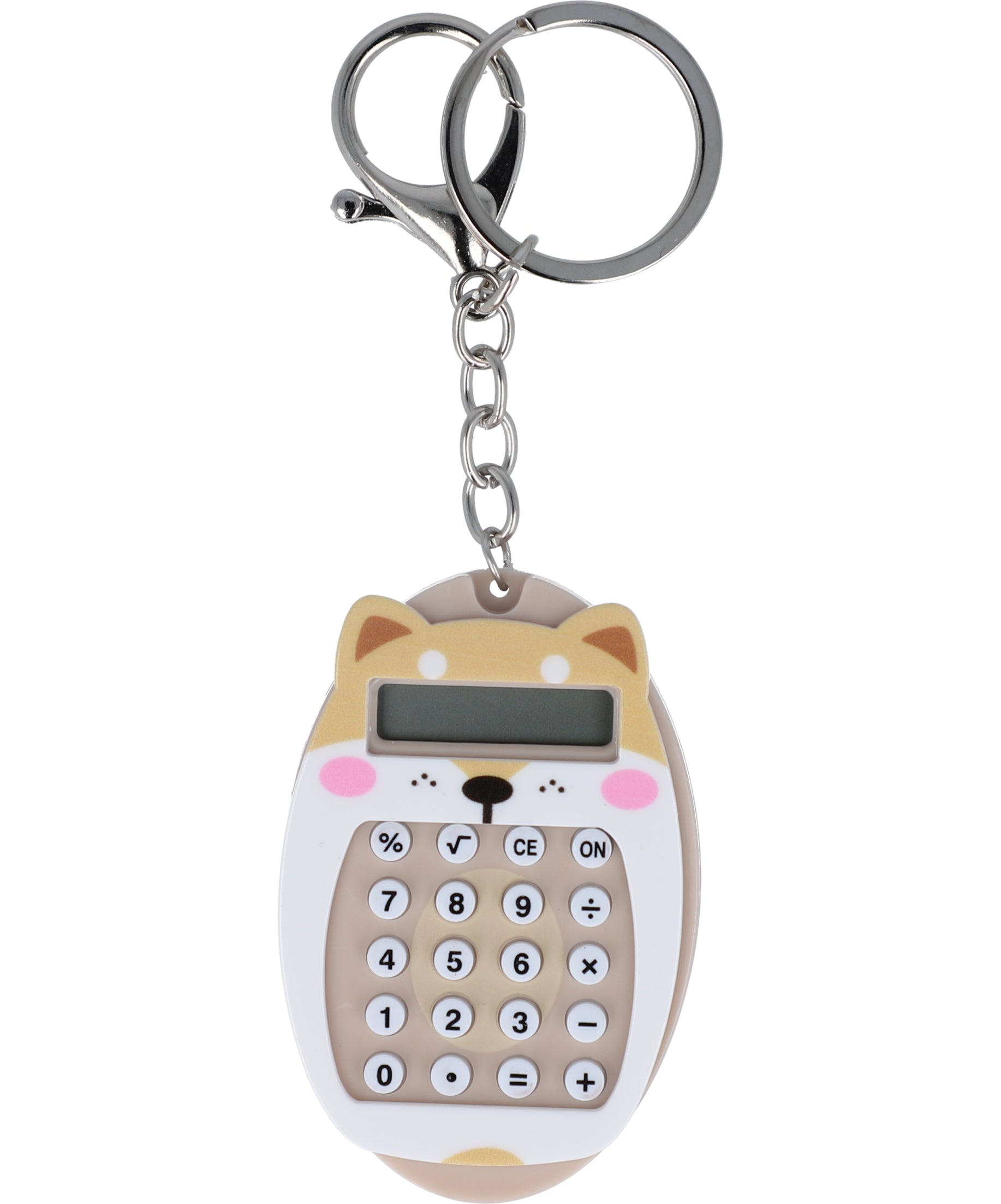 Rabbit calculator keychain COFFEE