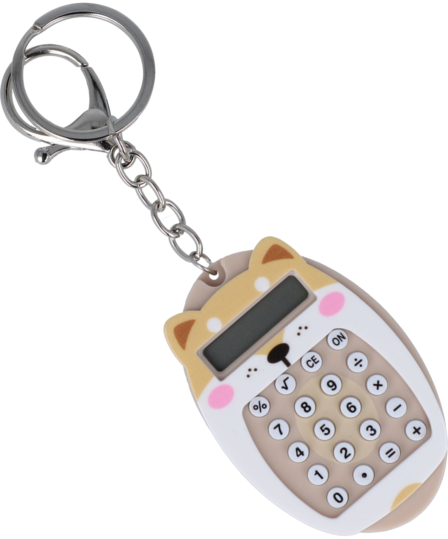 Rabbit calculator keychain COFFEE