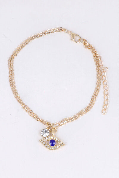 Anklet 2 lines GOLD