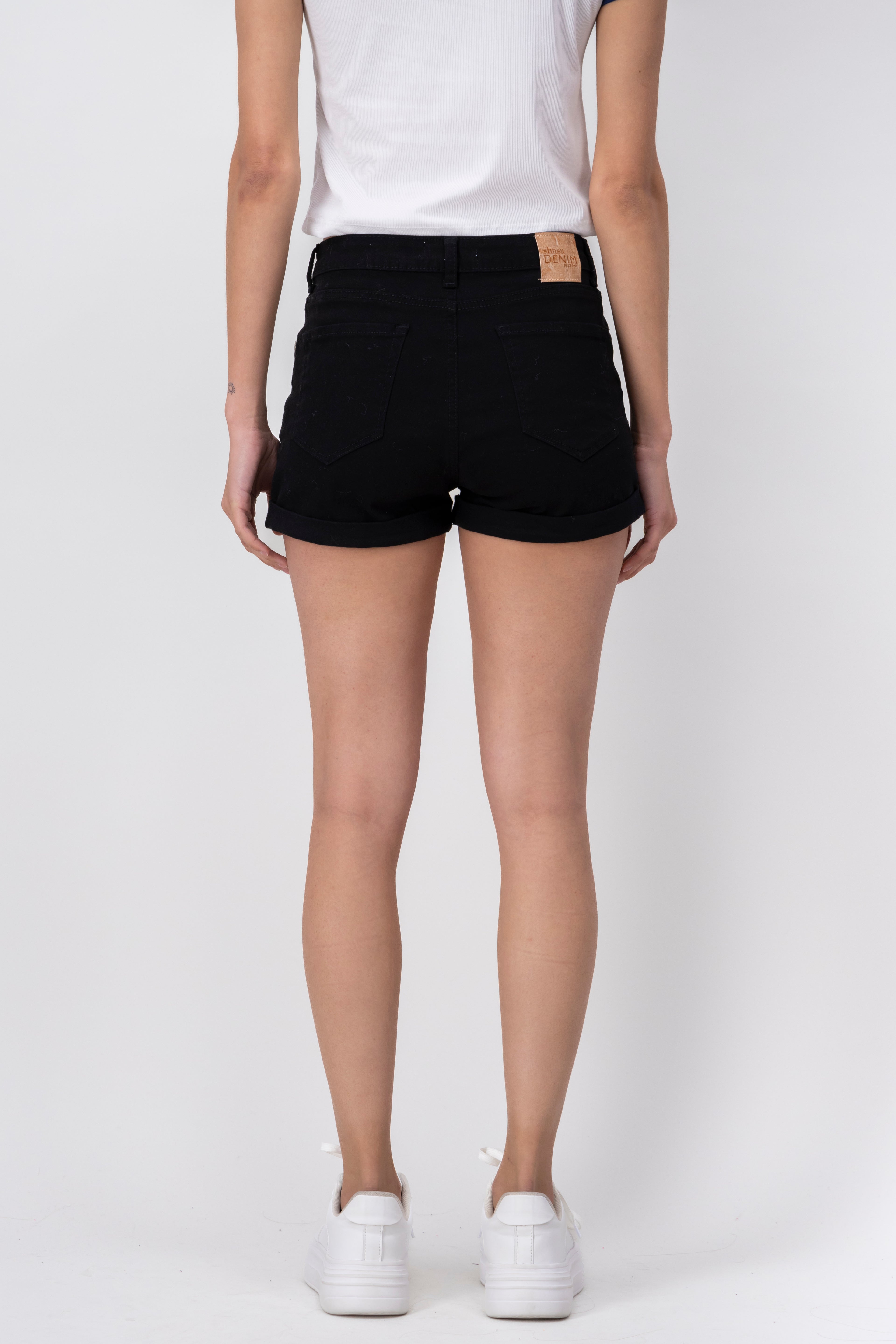 Short Gabardina Hell BLACK