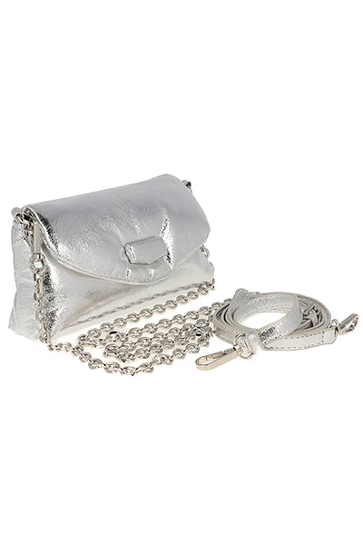 Crossbody Metal Bag SILVER