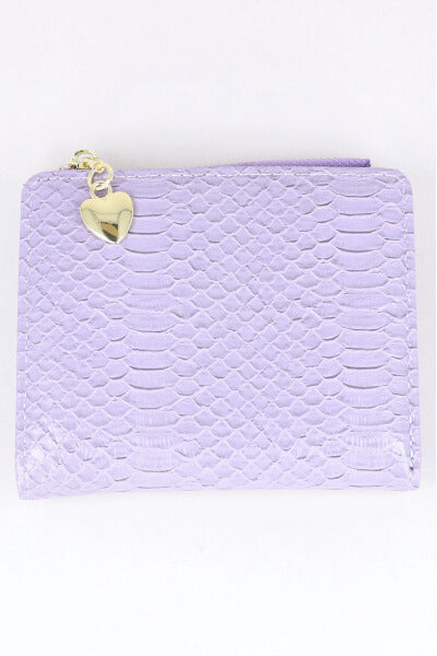 Cartera Textura Croco LILA