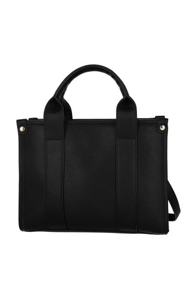 bolsa tote estructura asa NEGRO