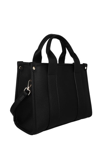 bolsa tote estructura asa NEGRO