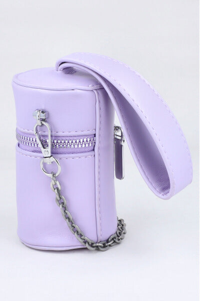 Structured round bag LILAC