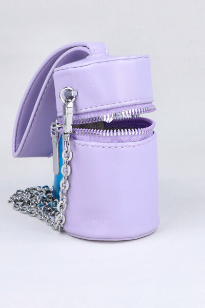 Structured round bag LILAC