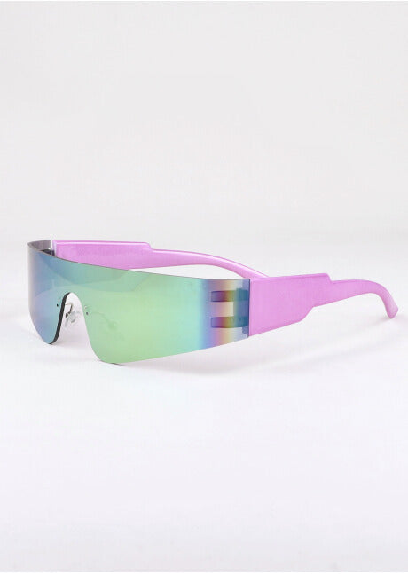 Holographic sports lenses PURPLE