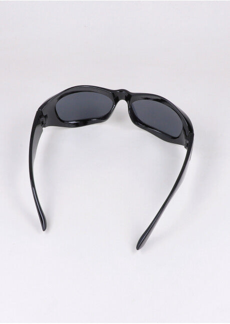 Little thick frame glasses BLACK