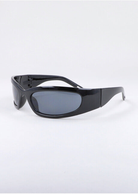 Retro sports lenses BLACK