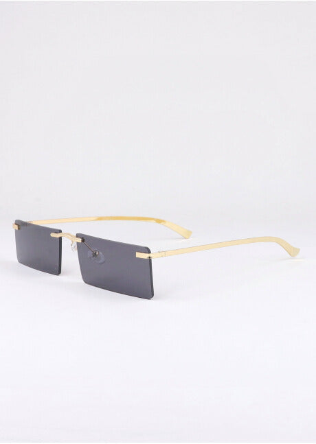 Rectangular wireless lenses BLACK
