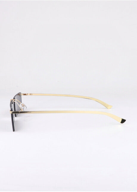 Rectangular wireless lenses BLACK
