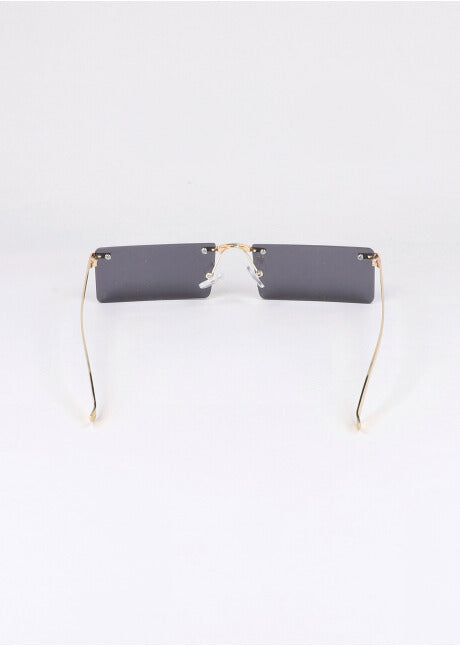 Rectangular wireless lenses BLACK